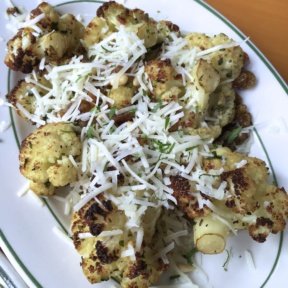 Gluten-free cauliflower from The Growler